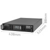 Zasilacz awaryjny UPS do RACK | 3kVA | 3000W | Power Factor 1.0 |LCD | On-line-11315161