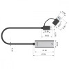 Adapter USB-A/C 3.1 GEN1 RJ45; 2,5 Gbps; U1313C-11315875