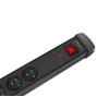 Listwa zasilająca 1,5m 5x230V SP1-05E-0150-BK-11316129
