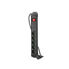 Listwa zasilająca 1.5m 5x230 SC SP1-05F-0150-BK