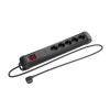 Listwa zasilająca 1.5m 5x230 SC SP1-05F-0150-BK-11316148