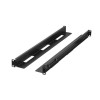 Zestaw szyn montażowych 650x1090mm czarny AK-1902-B