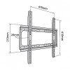 Uchwyt TV TB-450 do telewizora do 65 cali 40kg max VESA 400x400-1132979
