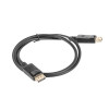 Kabel DisplayPort M/M 4K 1M czarny -1133002
