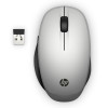 Mysz HP Dual Mode Wireless/Bluetooth Mouse Silver 300 bezprzewodowa srebrna 6CR72AA-11333039