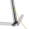 Stojak pod telewizor z podstawą V, Chrom-1134515