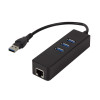 Adapter Gigabit Ethernet do USB 3.0 z hubem USB 3.0 -1134521