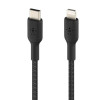 Kabel Braided USB-C Lightning 1m czarny-1135405