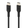 Kabel Braided USB-C USB-C 1m czarny-1135458