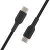 Kabel Braided USB-C USB-C 1m czarny-1135459