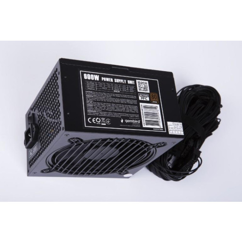 Zasilacz ATX 80+Bronze 600W aktywne PFC, 12cm wentylator-11308712