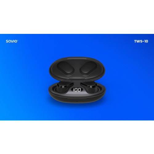 Słuchawki bezprzewodowe Bluetooth 5.3, IPX4, dotykowe sterowanie, TWS-10-11310595