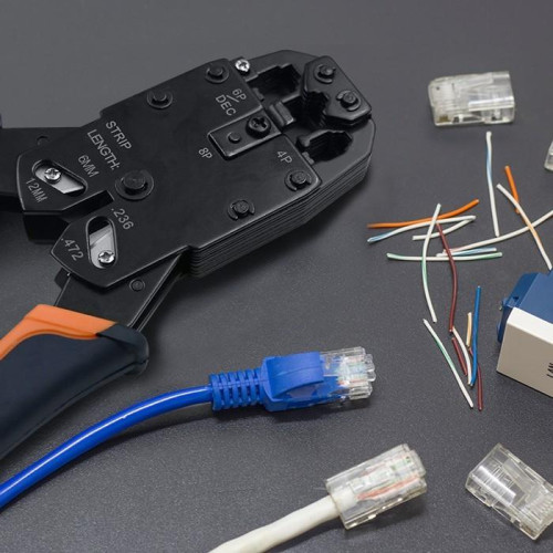 Wtyk przelotowy złącze RJ45 | CAT6 | FTP | Pass Through | Pozłacane styki | 100 sztuk-11312317
