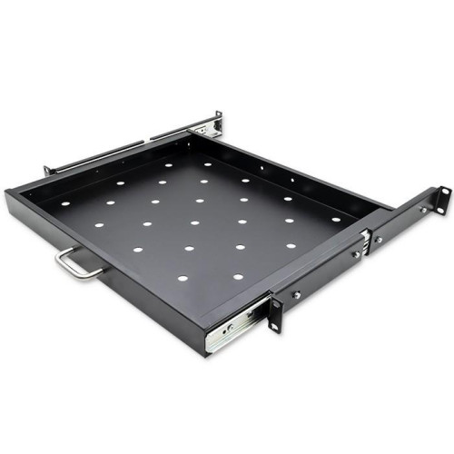 Półka z uchwytem do szafy RACK | 600x600 | wysuwana-11312663