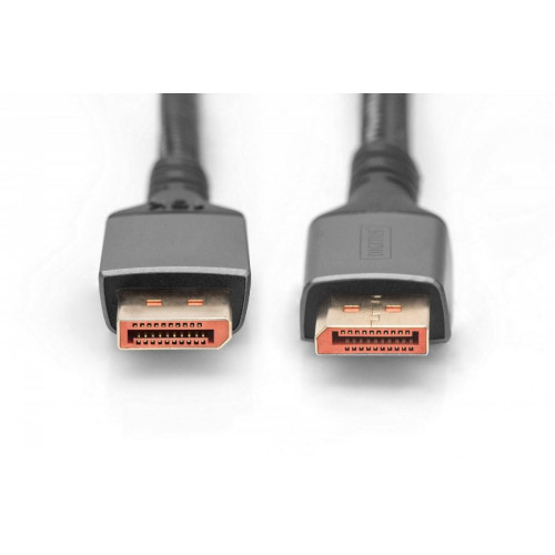 Kabel połączeniowy PREMIUM DisplayPort 2.1 16K 60Hz DP/DP M/M 1m Czarny-11313211