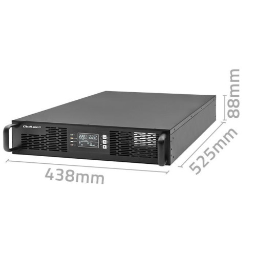 Zasilacz awaryjny UPS do RACK | 3kVA | 3000W | Power Factor 1.0 |LCD | On-line-11315161