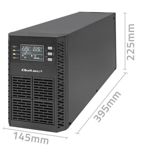 Zasilacz awaryjny UPS 2kVA | 2000W | Power Factor 1.0 | LCD | EPO| USB | On-line-11315779