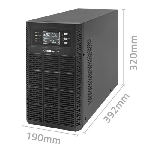 Zasilacz awaryjny UPS 3kVA | 3000W | Power Factor 1.0 | LCD | EPO| USB | On-line-11315786