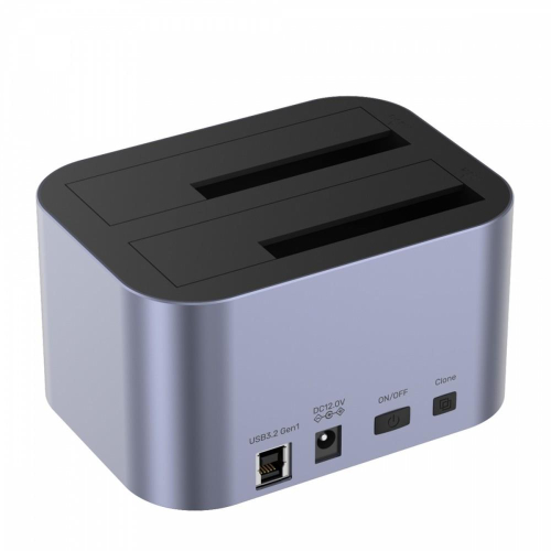 Stacja dokująca 2x SATA 2,5/ 3,5; CLONE; 5 Gbps-11315847