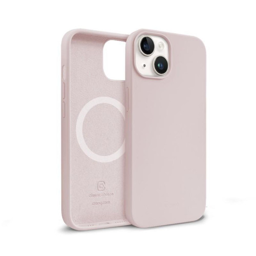 Etui Color Cover Magnetic iPhone 14 / iPhone 13 MagSafe Piaskowy róż-11315904