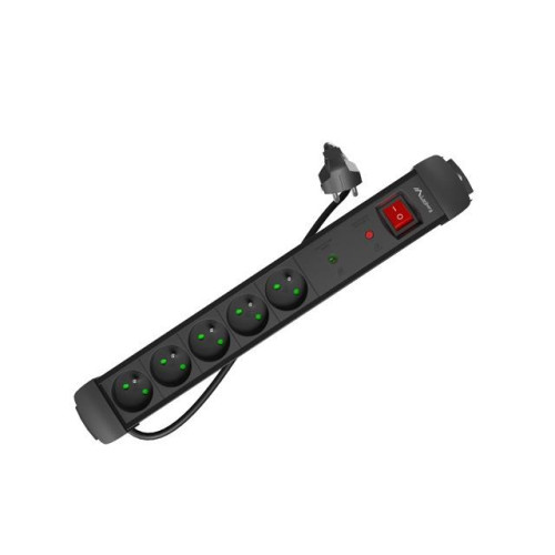 Listwa zasilająca 1,5m 5x230V SP1-05E-0150-BK-11316130