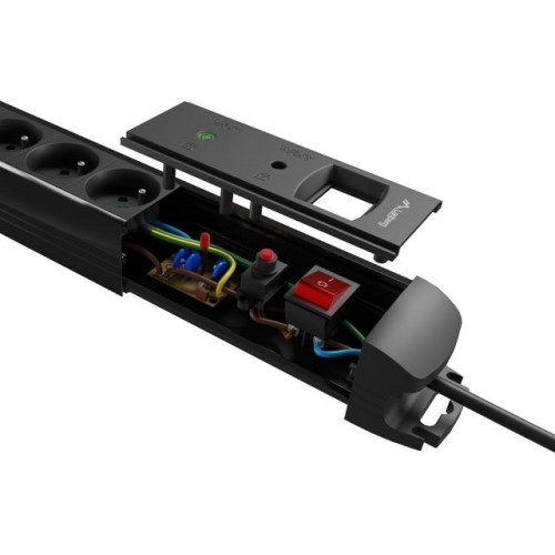 Listwa zasilająca 1.5m 5x230 SC SP1-05F-0150-BK-11316147
