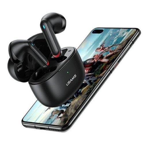 Słuchawki Bluetooth TWS 5.2 NX10 Series Dual microfon czarne-11316500