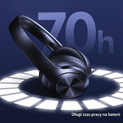 Słuchawki Bluetooth 5.3 nauszne US-YH Series czarne-11316613
