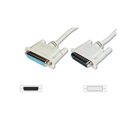 Kabel przedłużający LPT Typ DSUB25/DSUB25 M/Ż 3m Szary-1132769