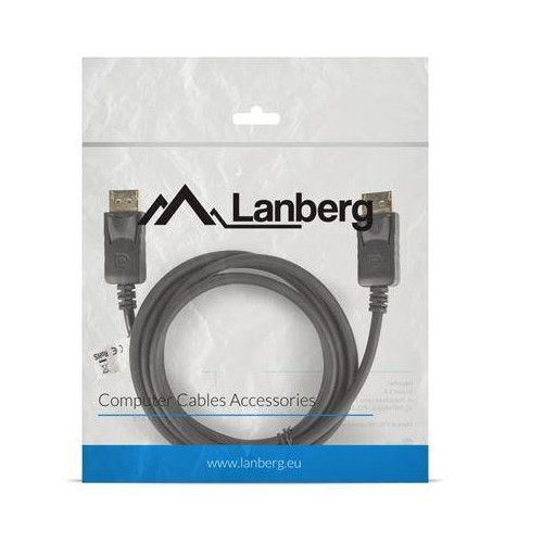 Kabel DisplayPort M/M 4K 1.8M czarny -1132996