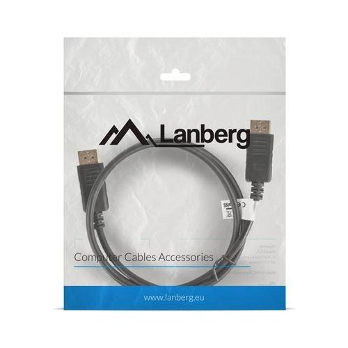 Kabel DisplayPort M/M 4K 1M czarny -1133000