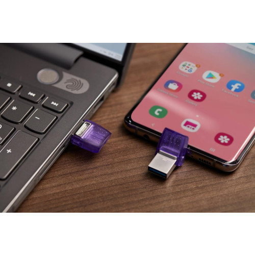 KINGSTON FLASH 256GB USB3.2 DataTraveler microDuo3C-11332324