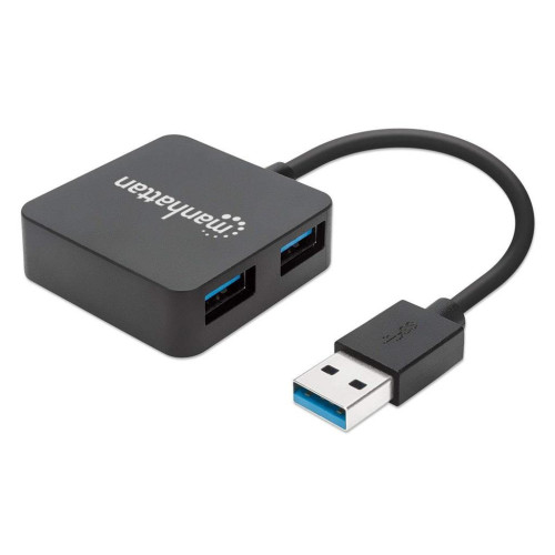 4-Portowy Mini Hub USB 3.0 Rozdzielacz 4x USB-A Manhattan-11352857