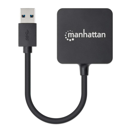 4-Portowy Mini Hub USB 3.0 Rozdzielacz 4x USB-A Manhattan-11352860