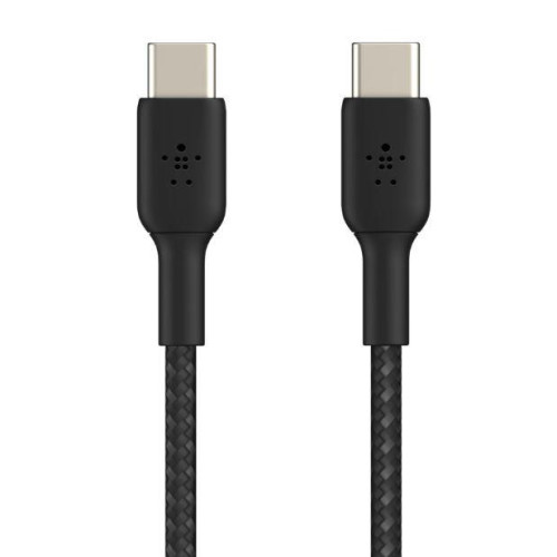 Kabel Braided USB-C USB-C 1m czarny-1135457