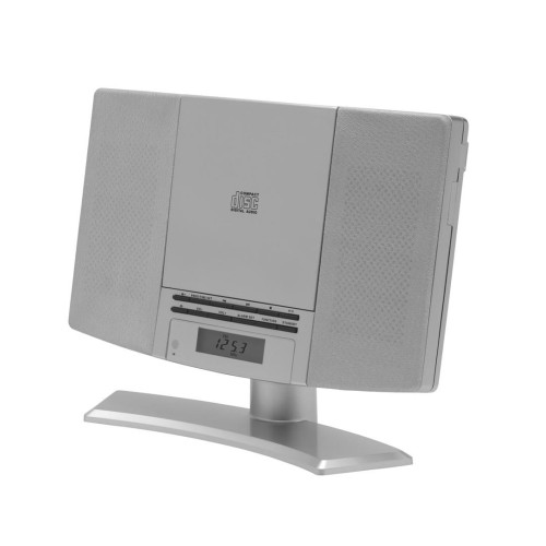 Miniwieża Denver MC-5220S z CD i radio czarna srebrna-11358823