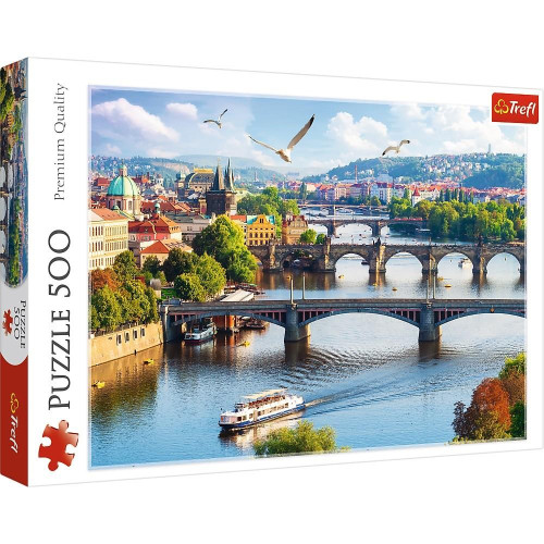 Puzzle 500 elementów Praga Czechy-1136881