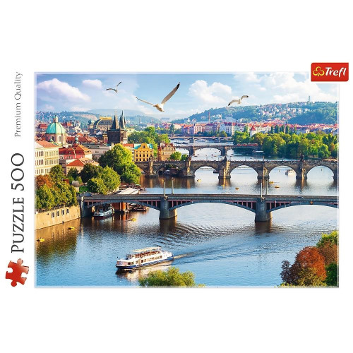 Puzzle 500 elementów Praga Czechy-1136882