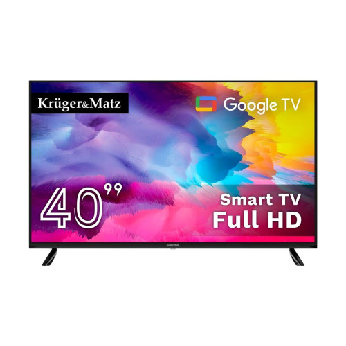 Telewizor Kruger&amp;Matz 40&quot; FHD Google TV DVB-T2/T/C H.265 HEVC-11395932