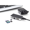 Czytnik kart 5-portowy USB 3.0 SuperSpeed(ALL-IN-ONE) czarno-srebrny-11442007