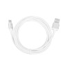 Kabel USB-USB C 2m srebrny sznurek-1144201