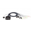 Przełącznik 2 portowy USB DP Cable KVM Switch CS22DP -1145163