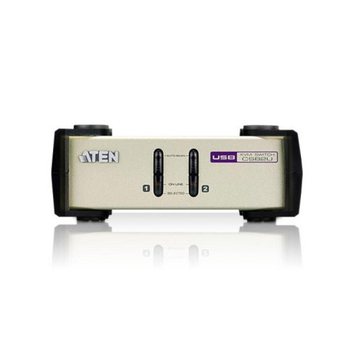 Biurkowy moduł KVM 2-portowy PS2 USB VGA CS82U -1142533