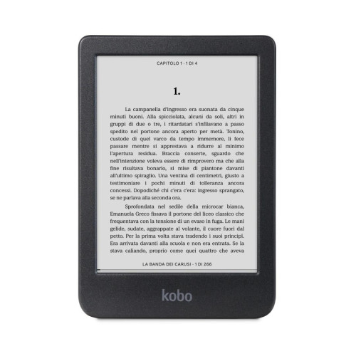 Ebook Kobo Clara BW 6" E-Ink Carta 1300 HD 16GB WI-FI Black-11441936