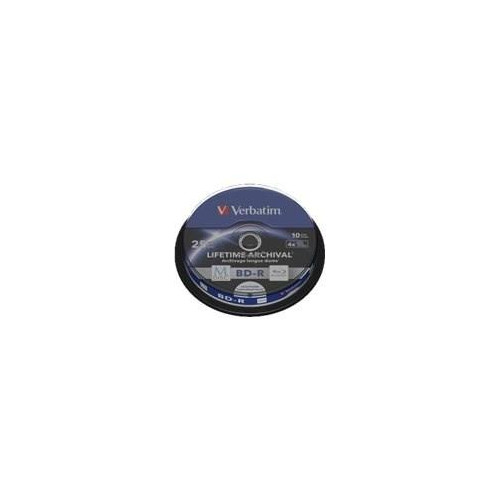 Verbatim M-Disc 4x, 25 GB, BD-R, Wrzeciono, 10 szt.-11443791
