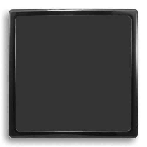 DEMCiflex Filtr przeciwpyłowy 230mm, kwadratowy - czarny/czarny-11444455