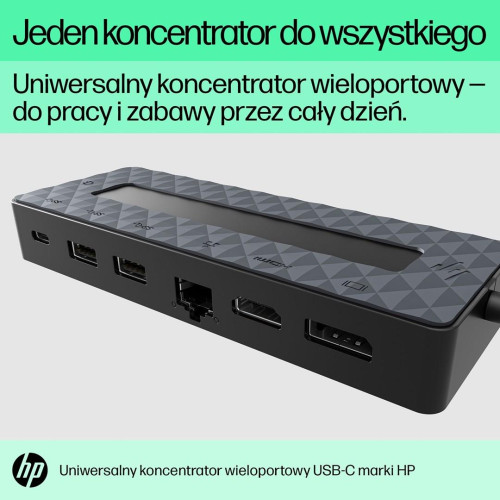 HP 50H55AA USB 3.2 Gen 2 (3.1 Gen 2) Type-C Czarny-11447288