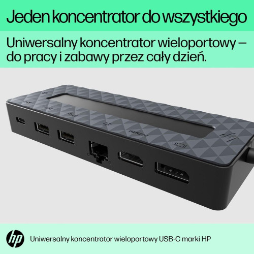 HP 50H55AA USB 3.2 Gen 2 (3.1 Gen 2) Type-C Czarny-11447288
