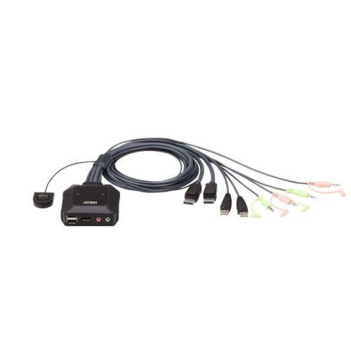 Przełącznik 2 portowy USB DP Cable KVM Switch CS22DP -1145163