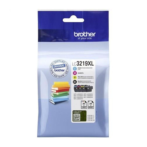 LC-3219XL BLISTER COLOR INK SET/WITH SECURITY-TAG 4 CARTRIDGES-11452371